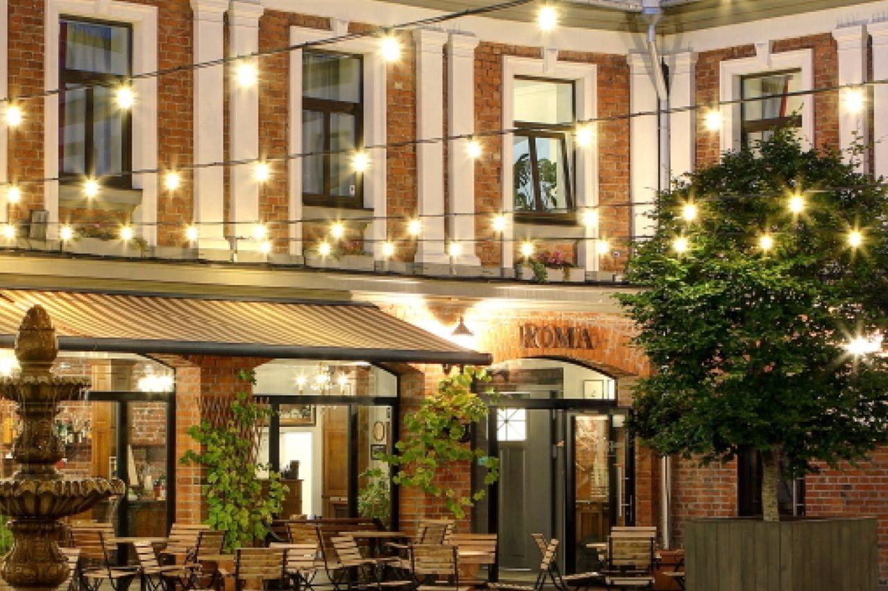 Art Hotel Roma Лиепая Экстерьер фото